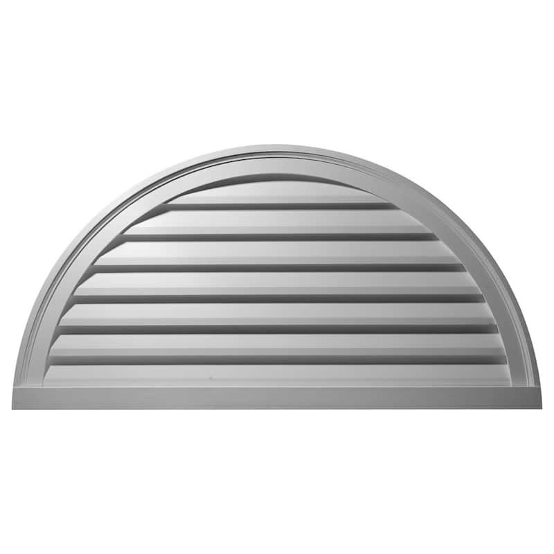 Half Round Gable Vent Louver
