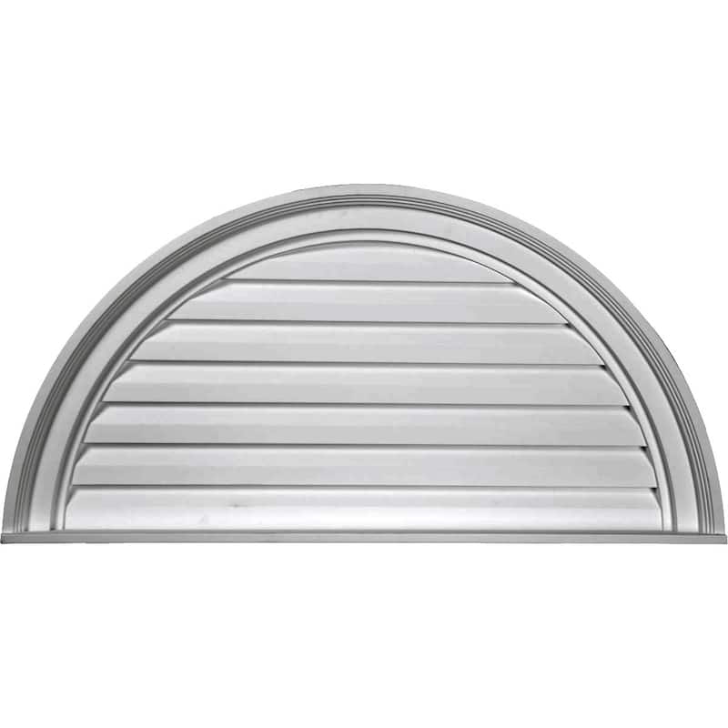 Half Round Gable Vent Louver
