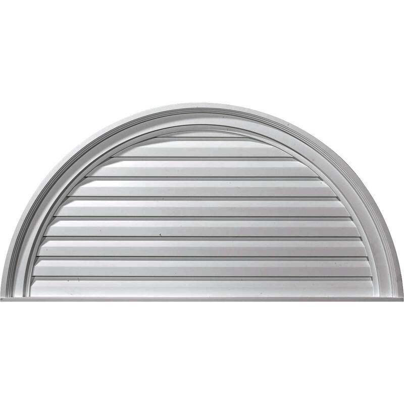 Half Round Gable Vent Louver