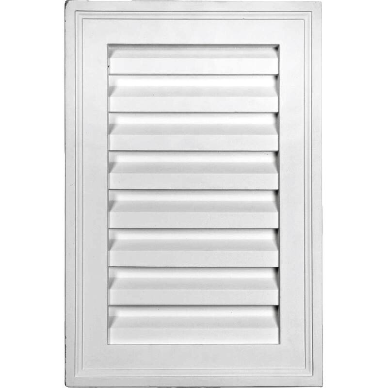 Vertical Gable Vent Louver