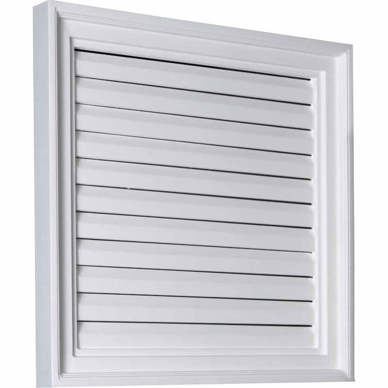 Vertical Gable Vent Louver