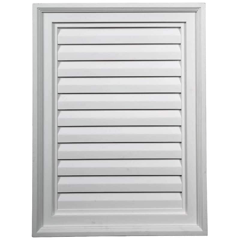 Vertical Gable Vent Louver