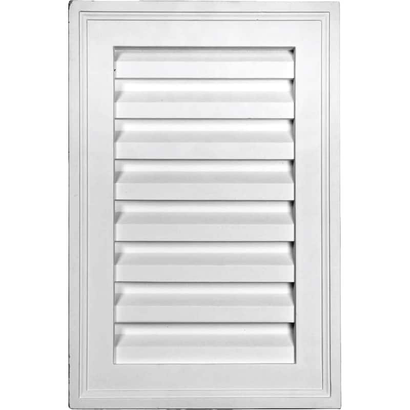 Vertical Gable Vent Louver