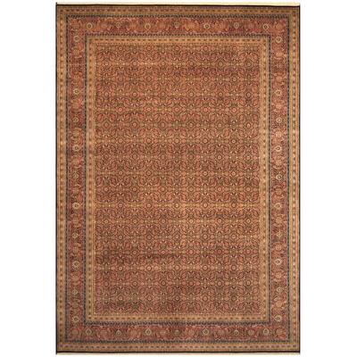 Handmade One-of-a-Kind Tabriz Wool Rug (India) - 10' x 14'