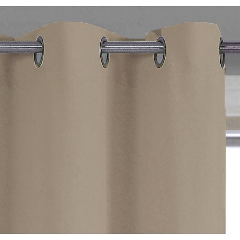 Porch & Den Lindsey Solid Color Window Panel