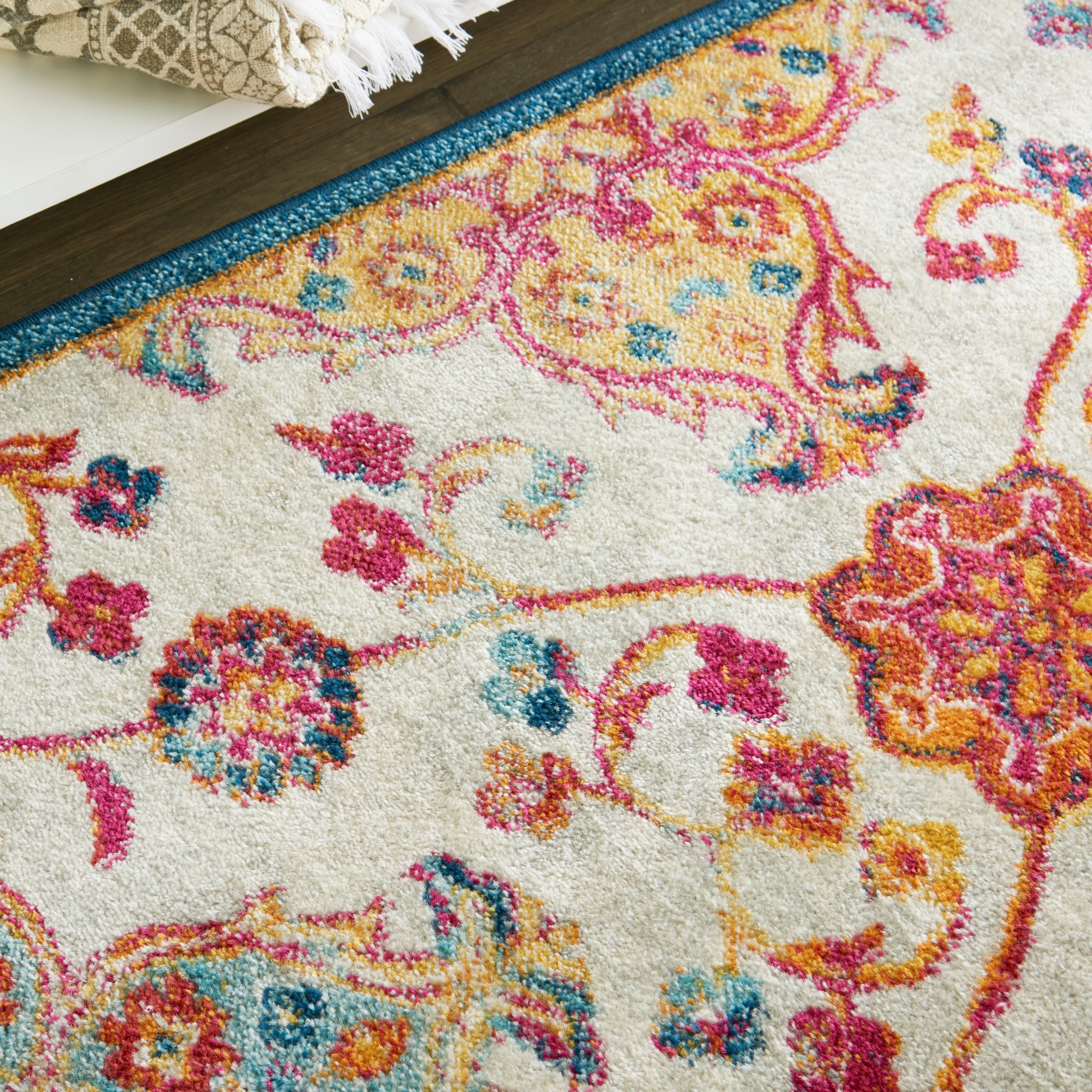 Blue 6640-599 Dakota Rugs Dynamic ※dan RUG PO Multi Carpetmart.com | Rug Area 置物