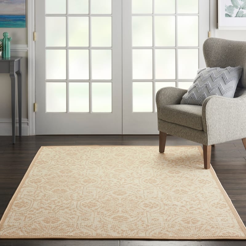 Porch & Den Godwin Medallion Indoor/Outdoor Area Rug