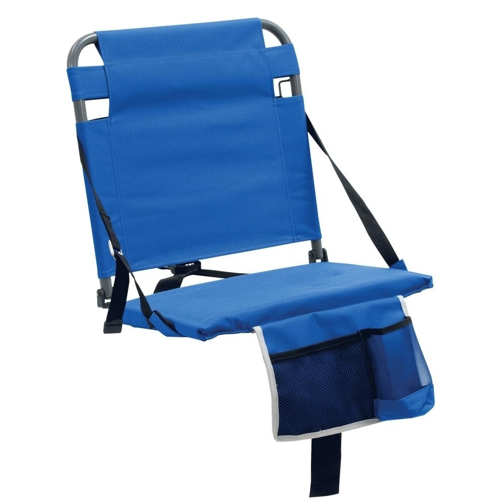 RIO Gear Bleacher Boss Folding Stadium Seat with Cup Holder & Storage