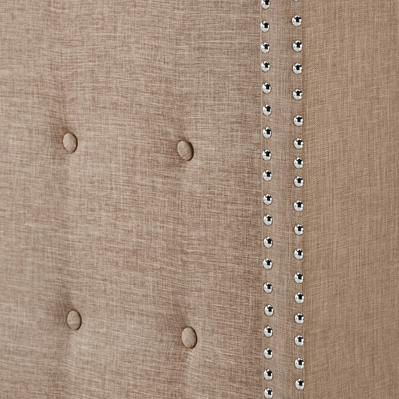 Melina Linen Tufted Wingback Headboard by iNSPIRE Q Bold
