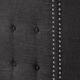 preview thumbnail 13 of 15, Melina Linen Tufted Wingback Headboard by iNSPIRE Q Bold