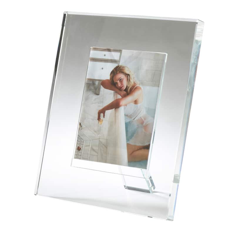 Crystal Glass Photo Frame - 5x7