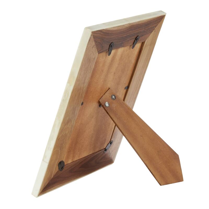 Bone and Wood Photo Frame