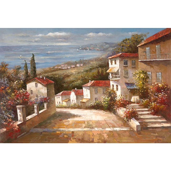 Joval 'Home In Tuscany' Canvas Art - 11029968 - Overstock.com Shopping ...