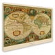 preview thumbnail 2 of 1, Old World Map Painting on Canvas