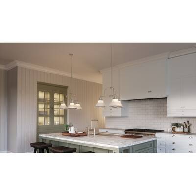 Porch & Den Hannan 3-light Silver Chandelier