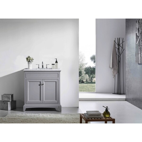 Eviva Elite Princeton 30" Grey Vanity