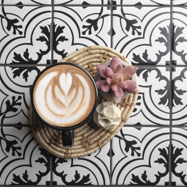 Shop SomerTile Harmony Thirties Vintage Porcelain Mosaic ...