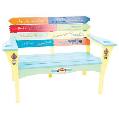 Margaritaville Garden Bench - Southern Most Point
