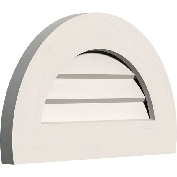 Shop Half Round Gable Vent Ships To Canada Overstock 27678815