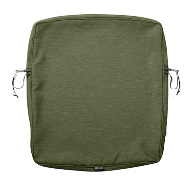 Montlake FadeSafe Patio Dining Back Cushion Slip Cover - 2" Thick -Heavy Duty Outdoor Patio Cushion with Water Resistant Backing