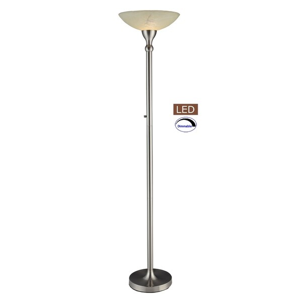 Torchiere floor hot sale lamps with dimmer