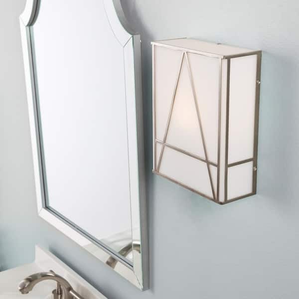 slide 1 of 5, Carson Carrington Wret Transitional Acrylic Wall Sconce (Set of 2)