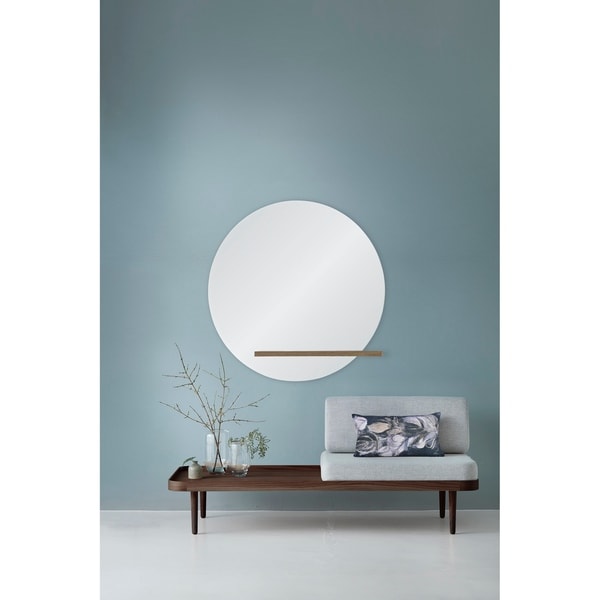 Renwil Bassett Round Mirror - Overstock - 27679656