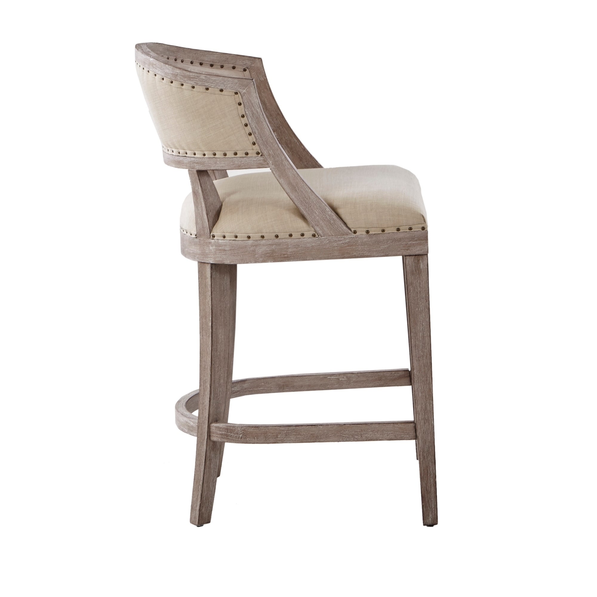 Madison Park Wheatley Natural Counter Stool - 21