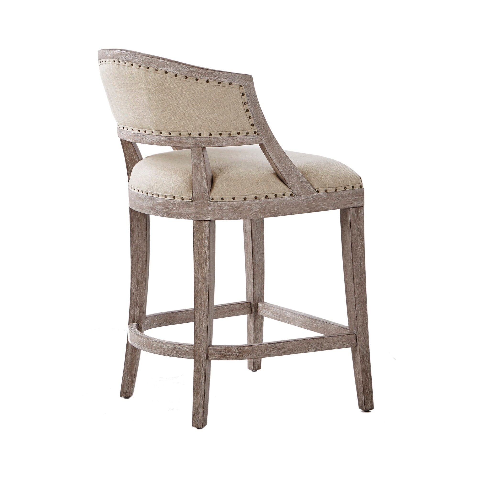 Madison Park Wheatley Natural Counter Stool - 21