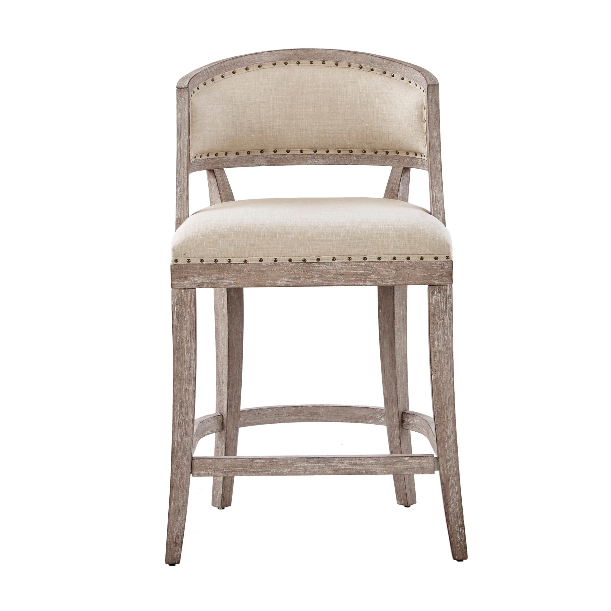 Madison Park Wheatley Natural Counter Stool - 21