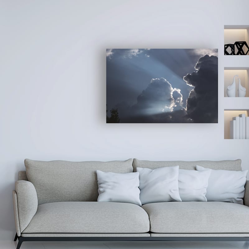 Kurt Shaffer Photographs 'Approaching storm 2' Canvas Art