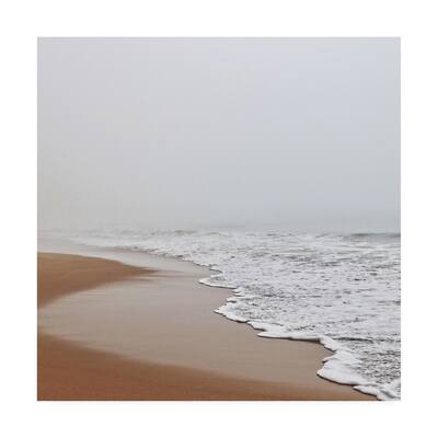 Beata Czyzowska Young 'BC Foggy Ocean' Canvas Art