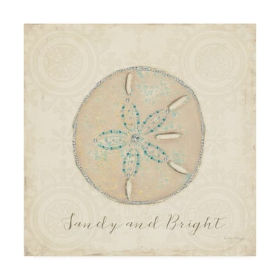Emily Adams 'Beach Treasures IV Christmas' Canvas Art