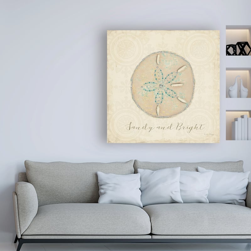 Emily Adams 'Beach Treasures IV Christmas' Canvas Art