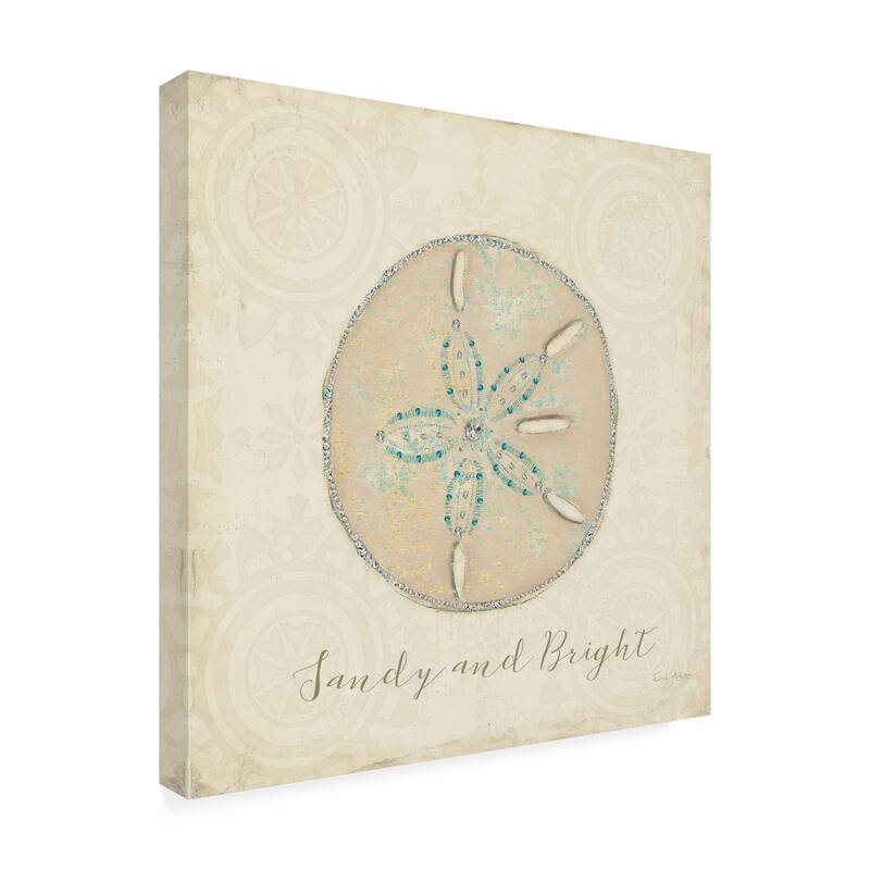 Emily Adams 'Beach Treasures IV Christmas' Canvas Art