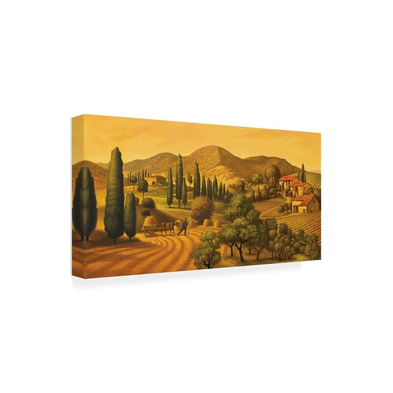 Dan Craig 'Tuscan Landscape' Canvas Art Bed Bath & Beyond 27701844