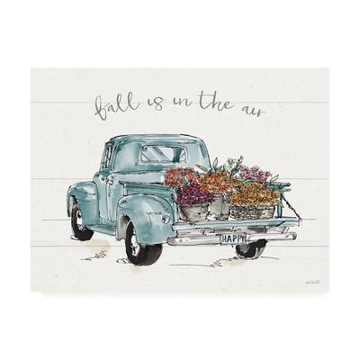 Anne Tavoletti 'Modern Farmhouse IX Blue Truck' Canvas Art