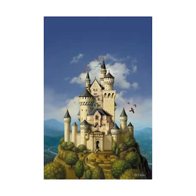 Dan Craig 'Castle White' Canvas Art