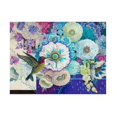 David Galchutt 'Celebration Floral' Canvas Art