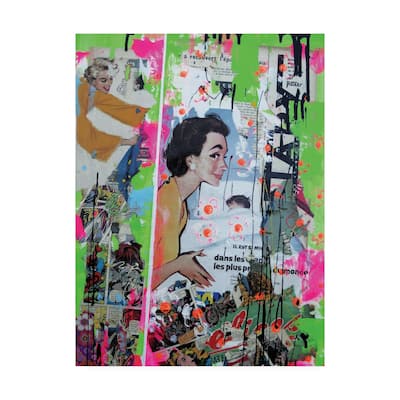 David Drioton 'Fashion Collage' Canvas Art