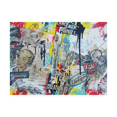 David Drioton 'Modern Graffiti' Canvas Art