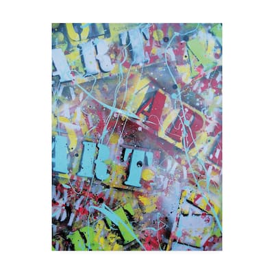 David Drioton 'Art Collage' Canvas Art