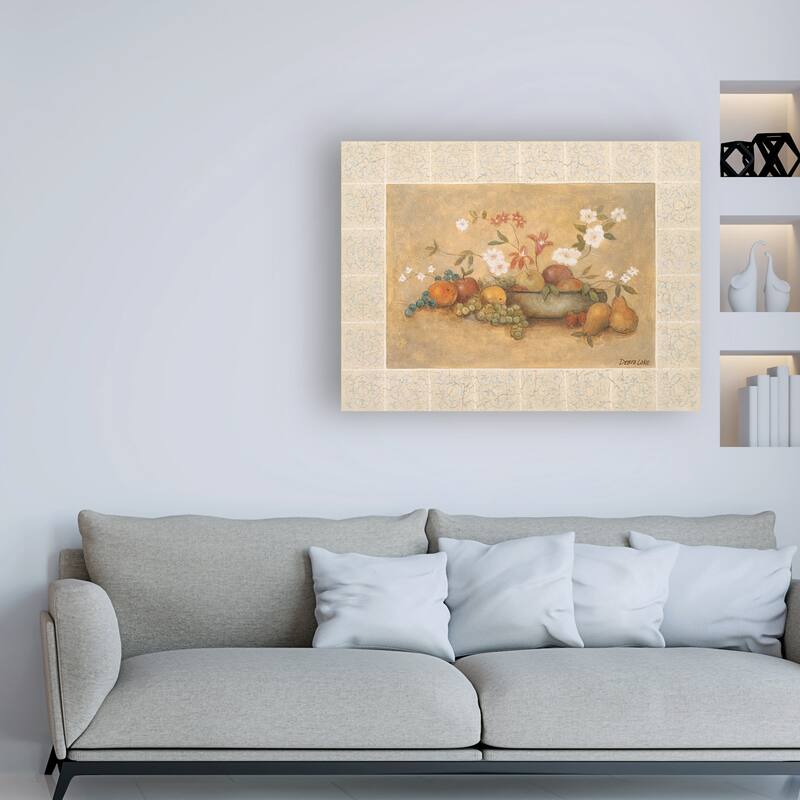 Debra Lake 'Fruit A' Canvas Art