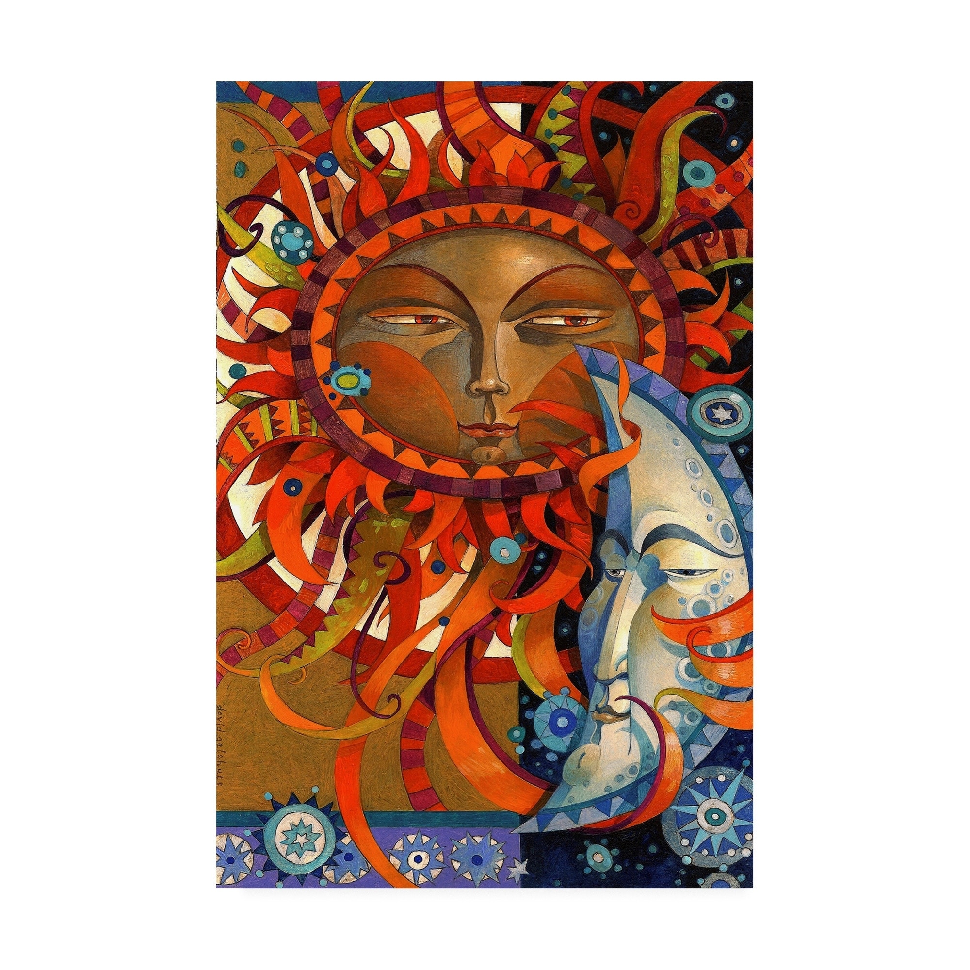 David Galchutt 'Celestial Courtship' Canvas Art
