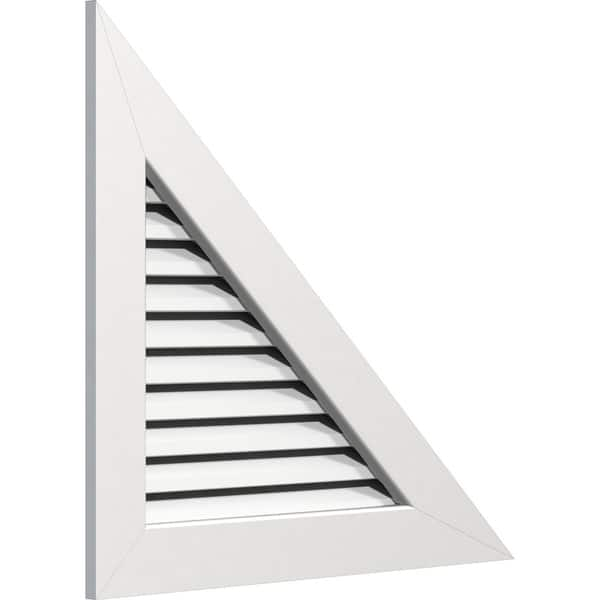 Shop Right Triangle Gable Vent Right Side Free Shipping Today