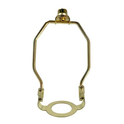 Slip Uno Adapter Converts your 9" high Lampshade to fit on Slip Uno Lamp Base (1 7/16" opening) - 6"h
