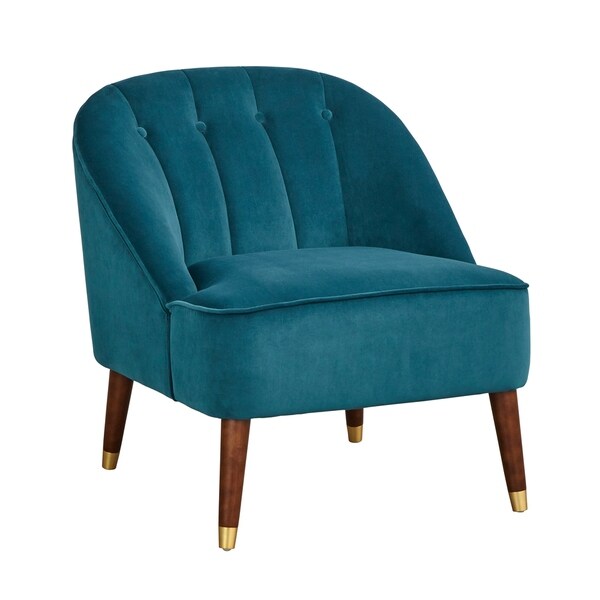 edith velvet arm chair