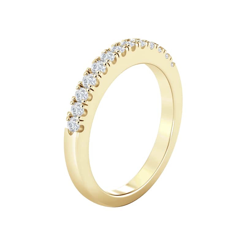Auriya 1/4ctw Stackable Diamond Ring 14K Gold