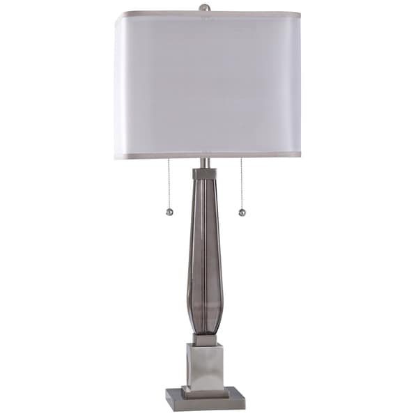 Shop Ottery Twin Pull Chain Column Table Lamp - On Sale ...