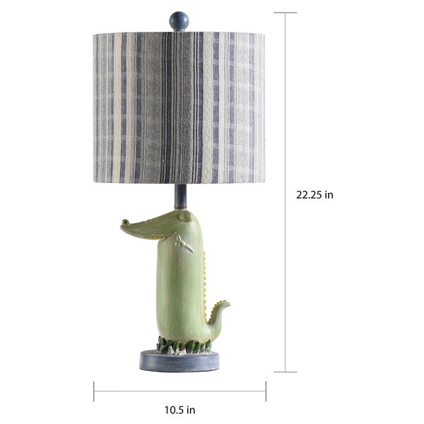 olive green table lamp
